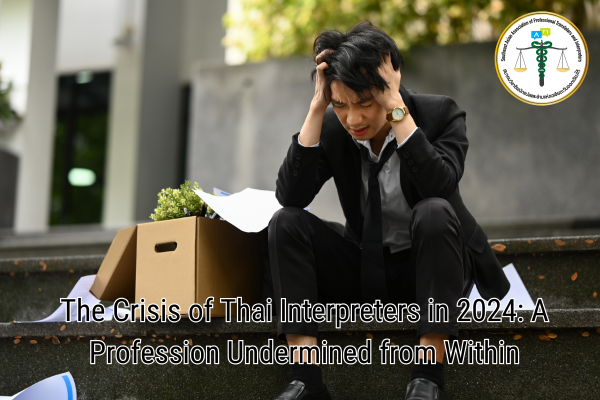 The Crisis of Thai Interpreters in 2024 A Profession Undermined from Within