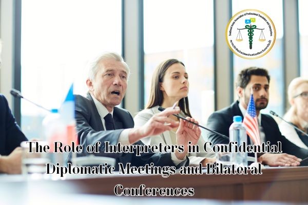 The Role of Interpreters in Confidential Diplomatic Meetings and Bilateral Conferences