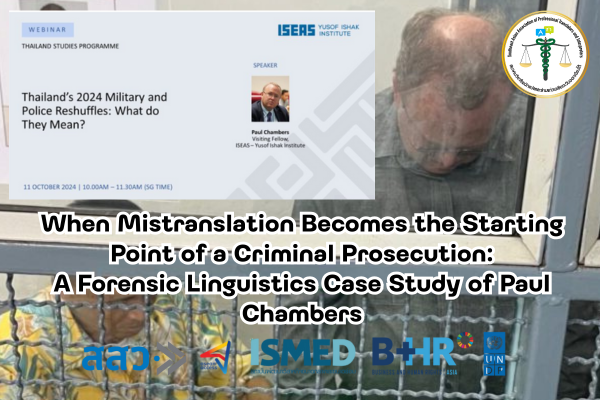 When Mistranslation Becomes the Starting Point of a Criminal Prosecution