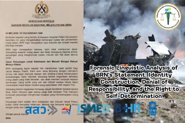 Forensic Linguistic Analysis of BRNs Statement