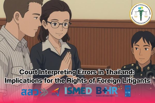 Court Interpreting Errors in Thailand Implications for the Rights of Foreign Litigants