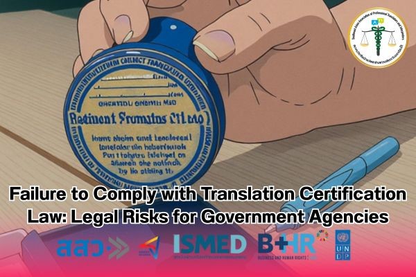Failure to Comply with Translation Certification Law Legal Risks for Government Agencies