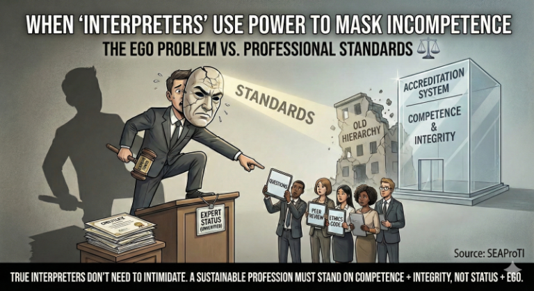 Ego Power and Professional Standards in Interpreting