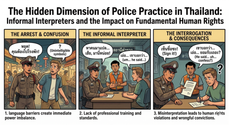 The Hidden Dimension of Police Practice in Thailand Informal Interpreters and the Impact on Fundamental Human Rights