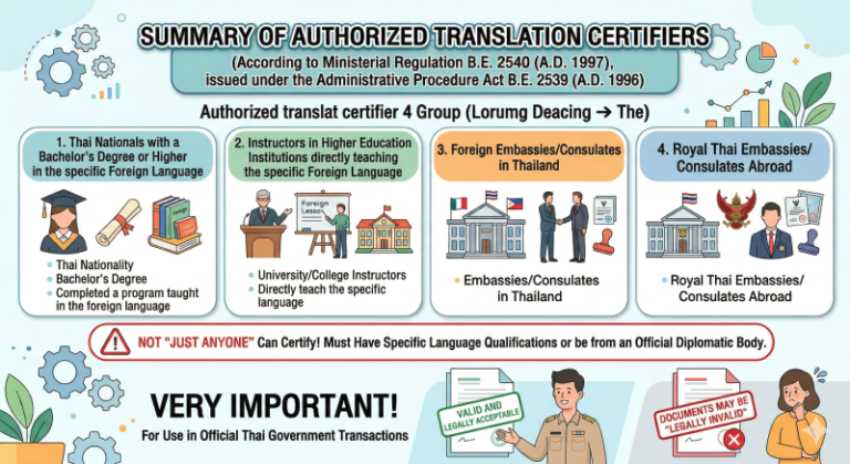 Authorized Translators under Ministerial Regulation B.E. 2540 1997 A Legal Overview