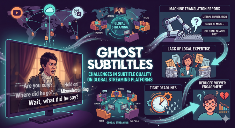 Ghost Subtitles Challenges in Subtitle Quality on Global Streaming Platforms
