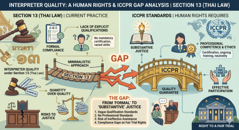 Interpreter Quality under Section 13 Human Rights and ICCPR Gaps
