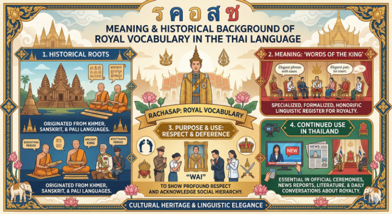 Meaning and Historical Background of Royal Vocabulary in the Thai Language