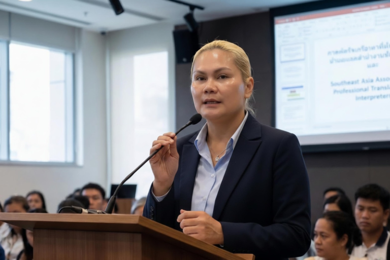 SEAProTI President Delivers CPD Lecture on Welfare of Certified Translators and Interpreters in Bangkok