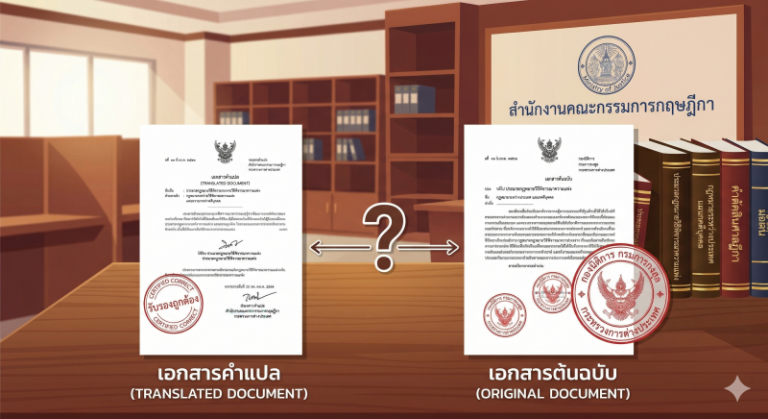 The Legal Status of Translated Documents in the Thai Administrative System A Legal and Enforcement Analysis