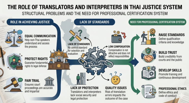 Translators Interpreters and Fairness in the Thai Justice System