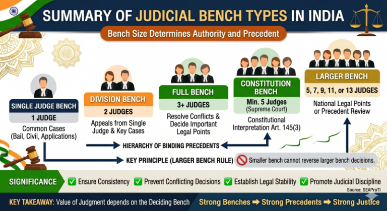 Ensuring Legal Consistency Through Judicial Benches